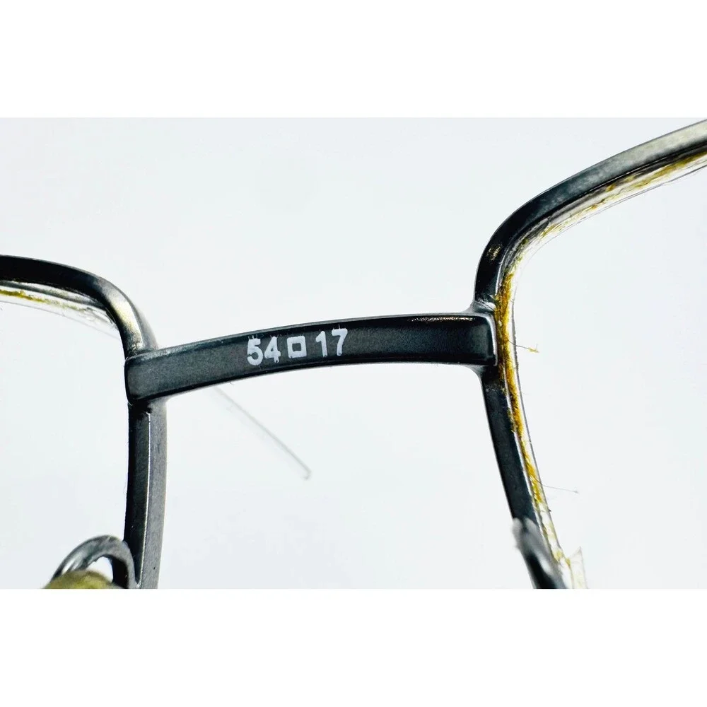 Armani Exchange Eyeglasses Mens Black Semi Rimless AX 1027 6088 54-17-140